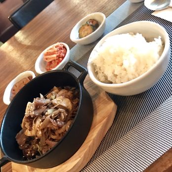 首首.韓式小館 - Set lunch - beef with mushroom - Korean Near Me - Hong Kong, HK