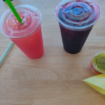 Sonoratown - Left watermelon and right Jimaica - Mexican Near Me - Los Angeles, California