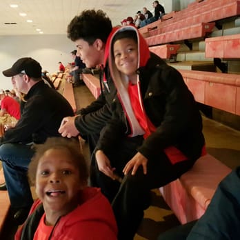 Fifth Third Arena - The boys having fun at the Bearcats game - Stadiums & Arenas Near Me - Cincinnati, Ohio