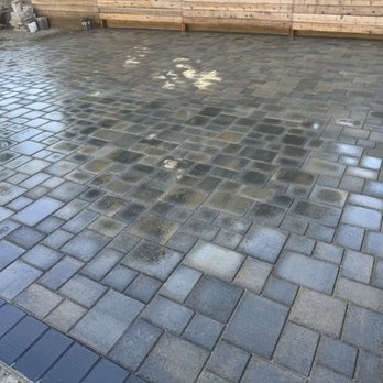 Just Pavers Design - Angelus pavers - gray cooper charcoal - Masonry/Concrete Near Me