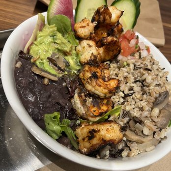 Lyric Market - Shrimp Mexican bowl - Food Court Near Me - Houston, Texas Lyric Market - Shrimp Mexican bowl - Food Court Near Me - Houston, Texas