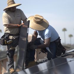AMECO Solar & Roofing - Unlock the door to energy independence with our reliable solar panels. Let's light up your world!