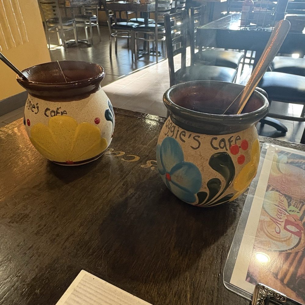 Maggie's Cafe - Hot tea has custom mugs cute - Breakfast & Brunch Near Me - San Diego, California Maggie's Cafe - Hot tea has custom mugs cute - Breakfast & Brunch Near Me - San Diego, California