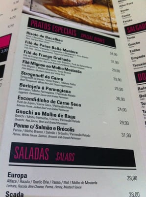 Menu photo 1 Scada Café Rio de Janeiro, RJ Menu photo 1 Scada Café Rio de Janeiro, RJ