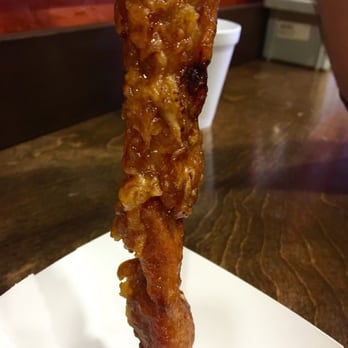 Chick'n Bubbly - Kushiage (battered chicken breast on a stick) - Korean Near Me - Pittsburgh, Pennsylvania Chick'n Bubbly - Kushiage (battered chicken breast on a stick) - Korean Near Me - Pittsburgh, Pennsylvania