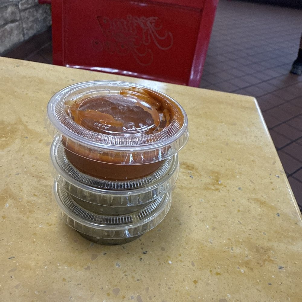 I had to pay for my Hot Sauce