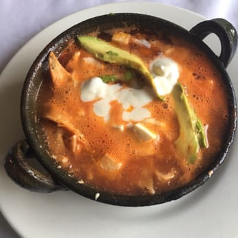El Escapulario - Yummmmmm. Tortilla soup made with homemade corn tortillas sliced up, Oaxacan cheese and avocado. The broth is delicious. - Mexican Near Me - Oaxaca, OAX El Escapulario - Yummmmmm. Tortilla soup made with homemade corn tortillas sliced up, Oaxacan cheese and avocado. The broth is delicious. - Mexican Near Me - Oaxaca, OAX