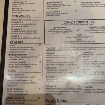 Mercadito - Menu - Mexican Near Me - Chicago, Illinois Mercadito - Menu - Mexican Near Me - Chicago, Illinois
