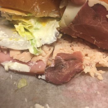 Perfectsubs - Horrible just Horrible!! I always get the triple play but this is - Sandwiches Near Me - Vista, California