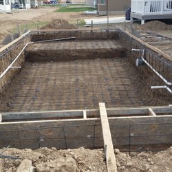 Singing S Pools - Beginning stages of a new inground pool