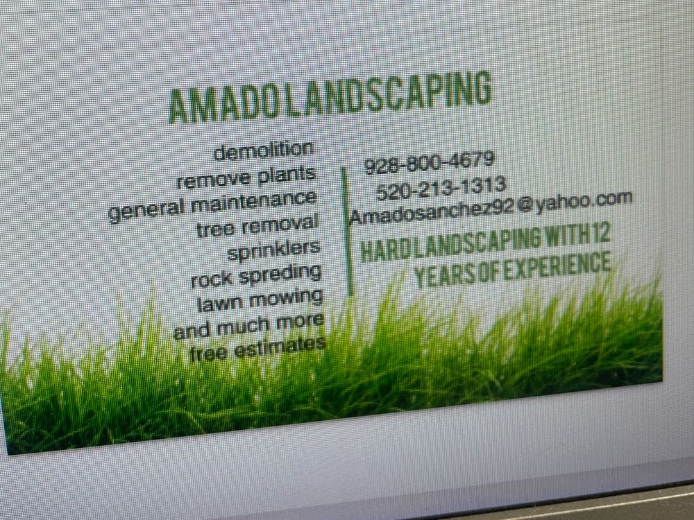 AMADO LANDSCAPING Updated July 2024 3728 W Cypress St, Phoenix
