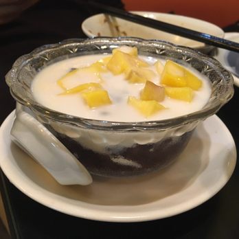 A+ Hong Kong Kitchen - Purple rice coconut mango dessert - Cantonese Near Me - Seattle, Washington A+ Hong Kong Kitchen - Purple rice coconut mango dessert - Cantonese Near Me - Seattle, Washington