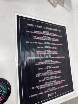 Menu photo 1 Day and Night Cereal Bar Springfield, VA Menu photo 1 Day and Night Cereal Bar Springfield, VA