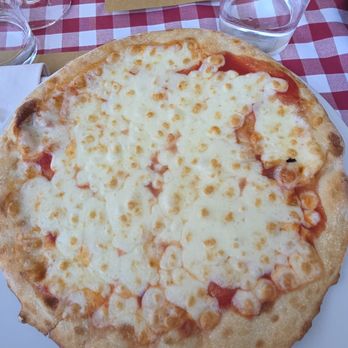Luca e Andrea - Pizza. It was only okay. Would have been very helpful to have it cut. - Italian Near Me - Milan, Michigan