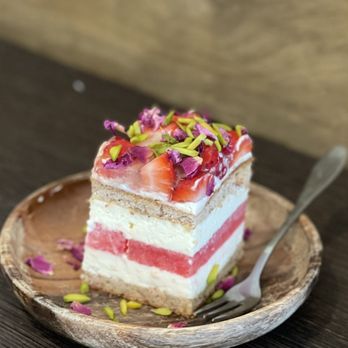 TeaArias - Yummy Watermelon cake - Bubble Tea Near Me - Huntington Beach, California TeaArias - Yummy Watermelon cake - Bubble Tea Near Me - Huntington Beach, California
