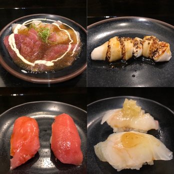 Sushi Sasabune - The 1st 4 items - Sushi Bars Near Me - Honolulu, Hawaii Sushi Sasabune - The 1st 4 items - Sushi Bars Near Me - Honolulu, Hawaii