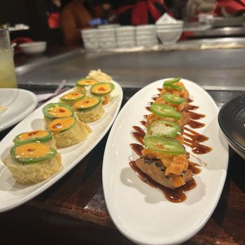 Benihana - Anaheim - Las Vegas Roll (Deep Fried) and the Crispy Spicy Tuna* - Sushi Bars Near Me - Anaheim, California