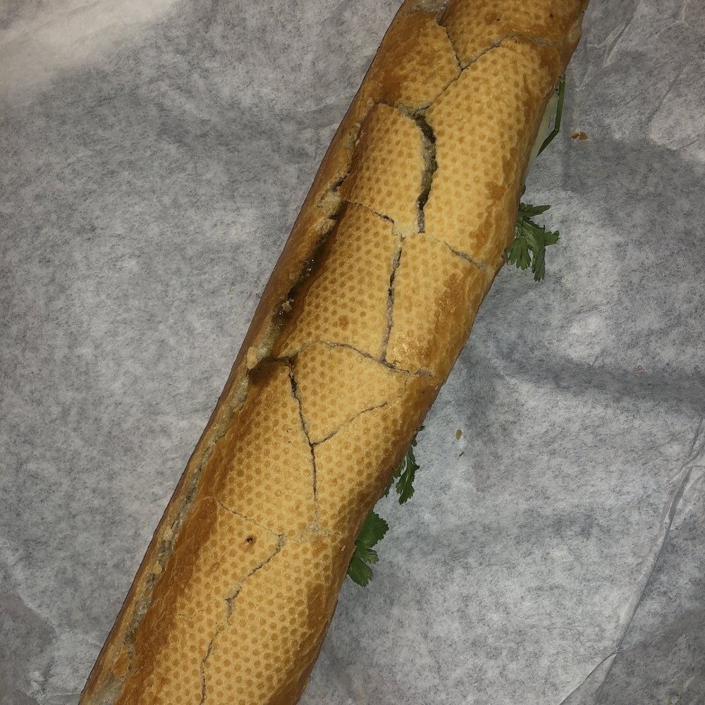 VN Dish - a sandwich on a piece of wax paper - Vietnamese Near Me - Corona, California VN Dish - a sandwich on a piece of wax paper - Vietnamese Near Me - Corona, California