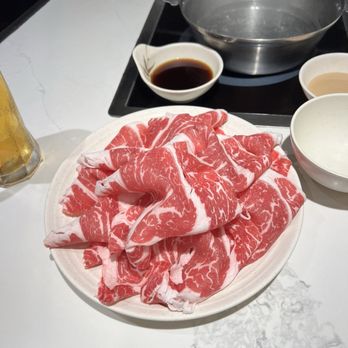 Cal Shabu - Large prime ribeye is popular here for a reason. - Japanese Near Me - Fountain Valley, California