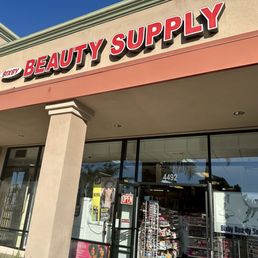 Exterior outside entrance of Bixby Beauty Supply - Long Beach, California Exterior outside entrance of Bixby Beauty Supply - Long Beach, California