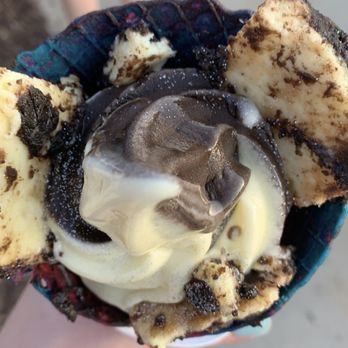 MN Nice Cream - Cheesecake brownie twist cone - Ice Cream & Frozen Yogurt Near Me - Minneapolis, Minnesota