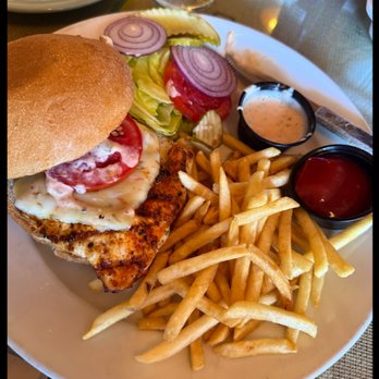 Monterey Cookhouse - Blackened chicken sandwich. - American Near Me - Monterey, California Monterey Cookhouse - Blackened chicken sandwich. - American Near Me - Monterey, California