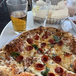 Hot honey pizza