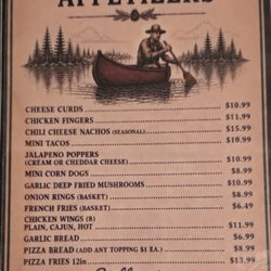 Stillwaters - Appetizer Menu