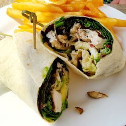 Gatsby on the Ocean - Grilled Chicken Wrap w/fries ~ 9.4.23