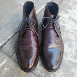 Ugly dark brown to match the stain. Beautiful light brown lost forever. Ugly dark brown to match the stain. Beautiful light brown lost forever.