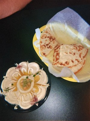 Hummus and Pita by null