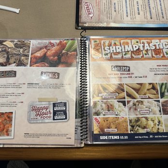 Pinchers - Finally took some menu photos! - Seafood Near Me - Fort Myers, Florida