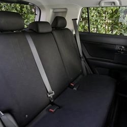 Black & White Taxi - Rear comfortably seats 3 passengers. 1 can sit in front.