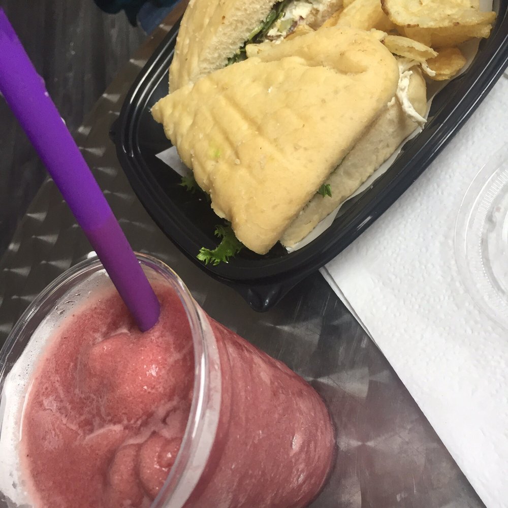 Tree Town Cafe - Smoothie & chicken salad sandwich - Cafes Near Me - Rochester, New York Tree Town Cafe - Smoothie & chicken salad sandwich - Cafes Near Me - Rochester, New York