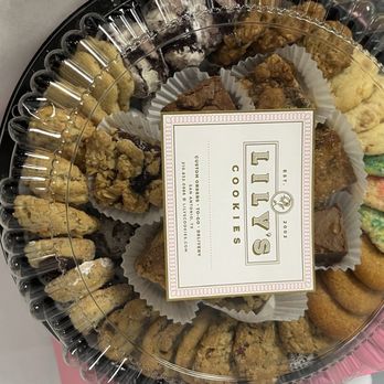 Lily's Cookies - The party tray- every one was delicious - Bakeries Near Me - San Antonio, Texas