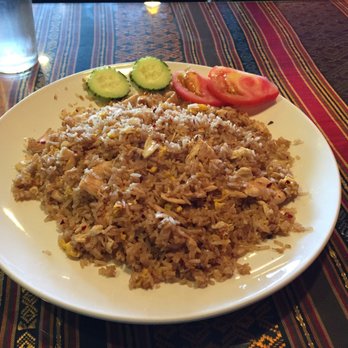 Krung Thai Restaurant - Fried rice with chicken. - Thai Near Me - Albuquerque, New Mexico
