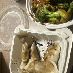 Like the frozen store bought dumplings... not good