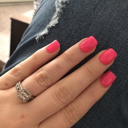 Pink acrylics Pink acrylics