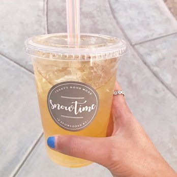 Snowtime - Lychee Green Tea with Lychee Jelly - Coffee & Tea Near Me - Chandler, Arizona Snowtime - Lychee Green Tea with Lychee Jelly - Coffee & Tea Near Me - Chandler, Arizona