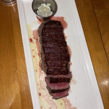 Perrone's Restaurant and Bar - New York strip - New American Near Me - Pawleys Island, South Carolina Perrone's Restaurant and Bar - New York strip - New American Near Me - Pawleys Island, South Carolina