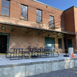 Sand Creek Brewing - Back area