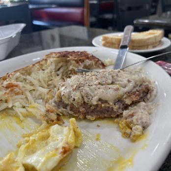 Amy's Cafe - I forgot to take the before picture of my chicken fried steak lol - Diners Near Me - Riverside, California