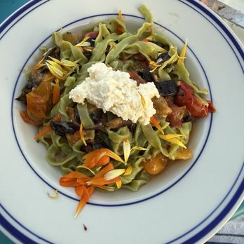Nina June - Tagliatelle pasta entree - Italian Near Me - Rockport, Maine