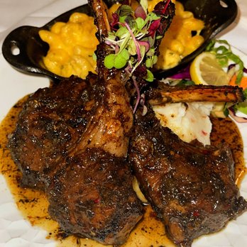 Papi Cuisine - The Honeyyy Jerk Lamb Chops Mac and Cheese & Mashed Potatoes - Cocktail Bars Near Me - Baltimore, Maryland Papi Cuisine - The Honeyyy Jerk Lamb Chops Mac and Cheese & Mashed Potatoes - Cocktail Bars Near Me - Baltimore, Maryland