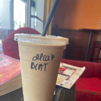 Black Cat Coffee House - Sitting here drinking a black cat blended drink with decaf coffee in it - Coffee & Tea Near Me - Phoenix, Arizona Black Cat Coffee House - Sitting here drinking a black cat blended drink with decaf coffee in it - Coffee & Tea Near Me - Phoenix, Arizona