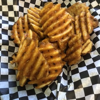 Guieb Cafe - Waffle Fries (yum) - New American Near Me - Honolulu, Hawaii
