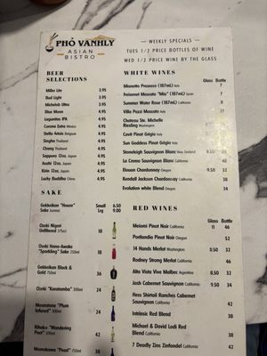 Menu photo 3 Pho Vanhly Asian Bistro Wilmington, NC Menu photo 3 Pho Vanhly Asian Bistro Wilmington, NC