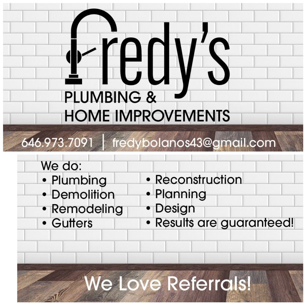 Slide of Fredys Plumbing & Home Improvements