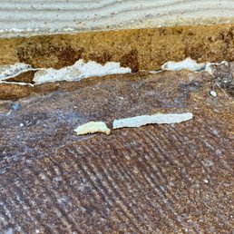 a broken piece of concrete a broken piece of concrete