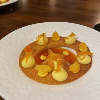 Partage - La crêpe Suzette French crêpe crispy and soft, orange mousse and segment , Suzette jus. - French Near Me - Las Vegas, Nevada Partage - La crêpe Suzette French crêpe crispy and soft, orange mousse and segment , Suzette jus. - French Near Me - Las Vegas, Nevada